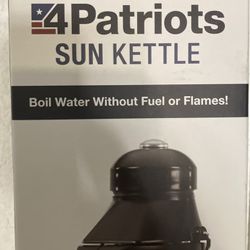 Four patriots Solar Water Kettle 