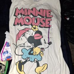 Xl Minnie Mouse Tshirt New