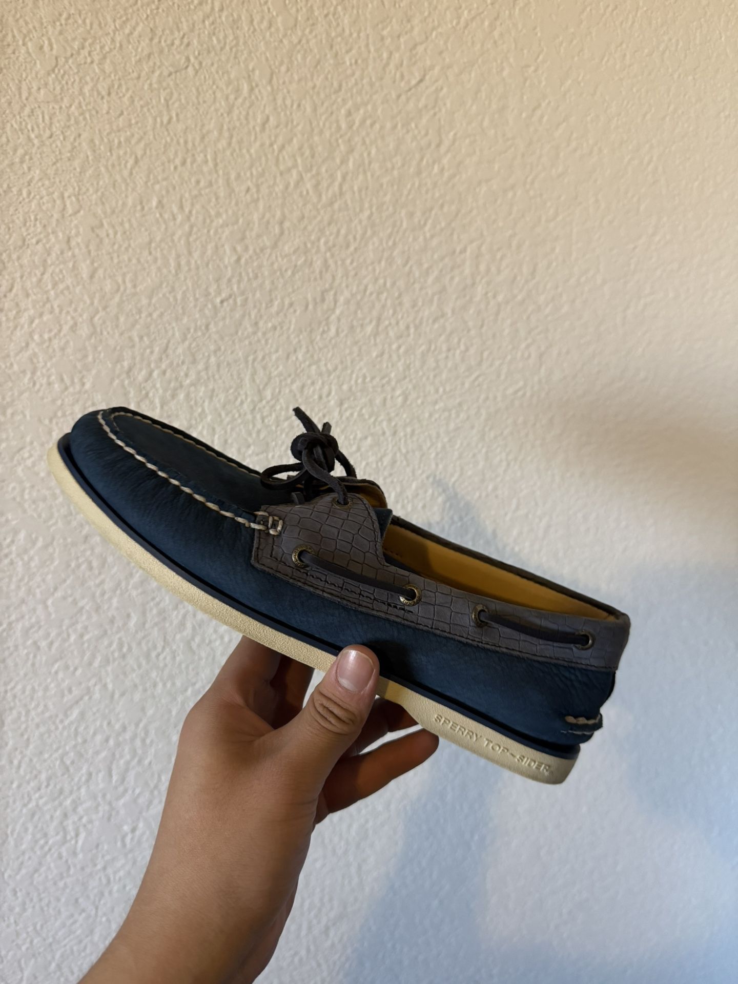 Blue Sperry Gold Cup