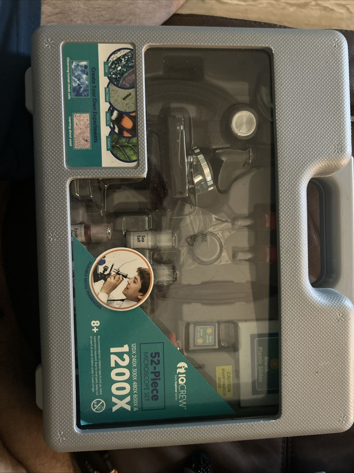 52 Piece Microscope Set