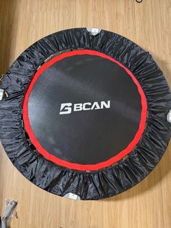 BCAN Mini Trampoline Fitness Rebounder