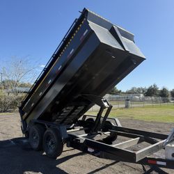 2025 7x14 Dump Trailer