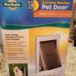 Pet Door -  Medium Size - NEVER BEEN USED