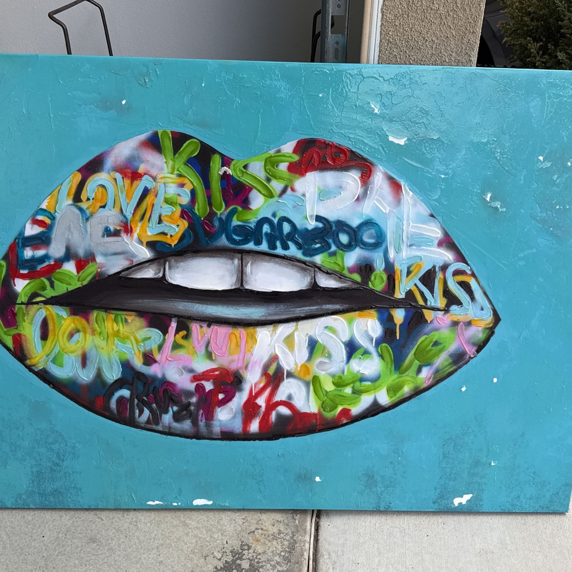 Lips Painting