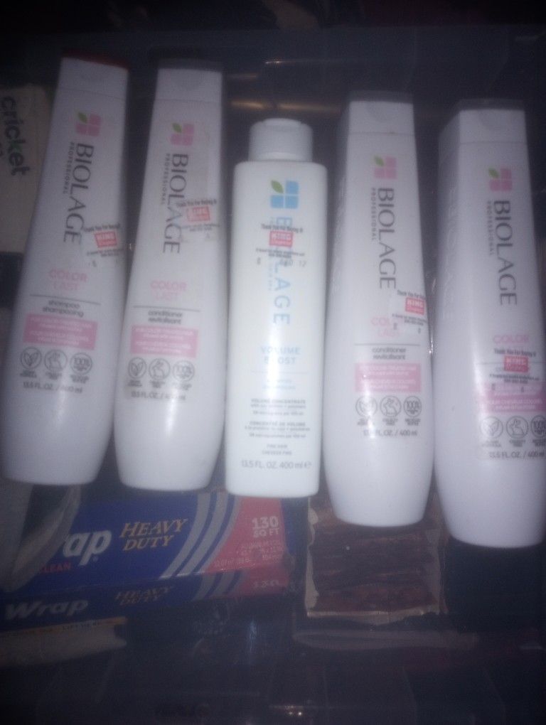 Biolage Shampoos And Conditioners