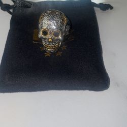 Real Silver Dgk Ring And Real Italian Silver Chain