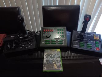 🔥Vintage Microsoft Xbox Steel Battalion Game & Controller 🎮