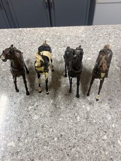 70s stagecoach horses