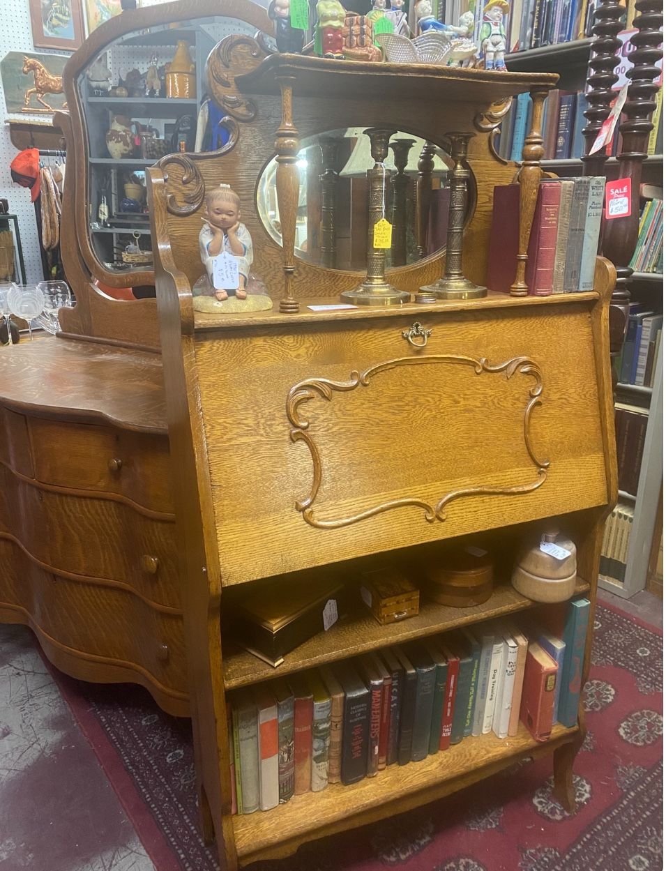 Desk Larkin soap company antique secretary desk