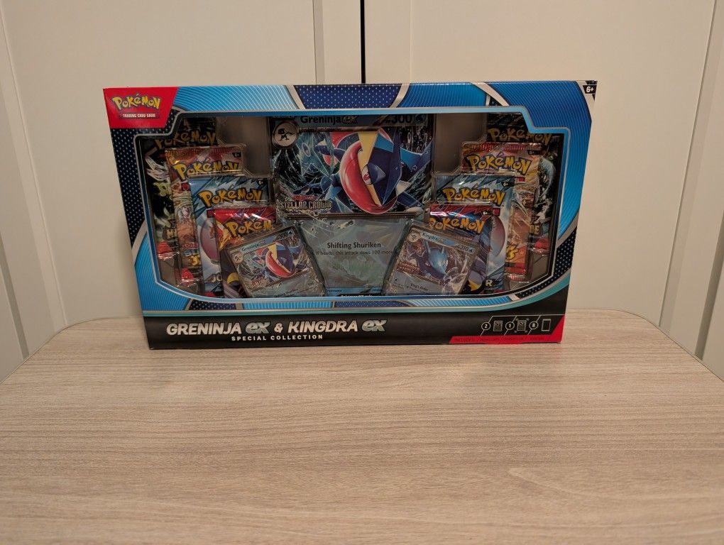 Greninja ex & Kingdra ex Special Collection 