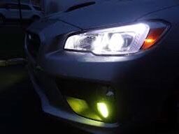 2504 PSX24W LED Fog Light Bulbs 6000K Xenon White 360° Light, Xtreme Super Bright PG20/7 Base Fog Lamps Replacement 5730 33-SMD
