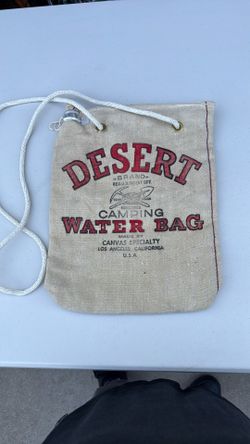 Desert Camping Water Bag By Canvas Specialty Excellent Condition 