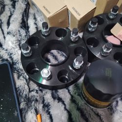 Brand New Wheel Spacers Plus Brake Pads Everything New 
