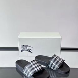 Burberry slides