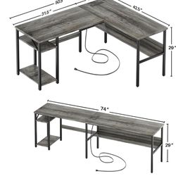 L Shaped Desk