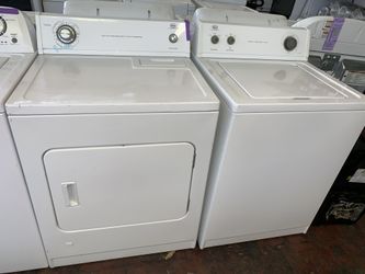 ROPER top load washer and electric dryer working perfectly with 4 months warranty