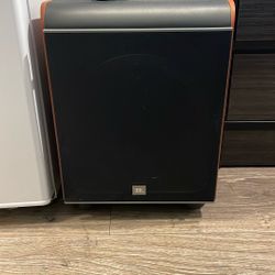 JBL Subwoofer And Denon  Receiver