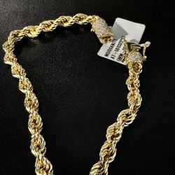 moissanite Gold bracelet 