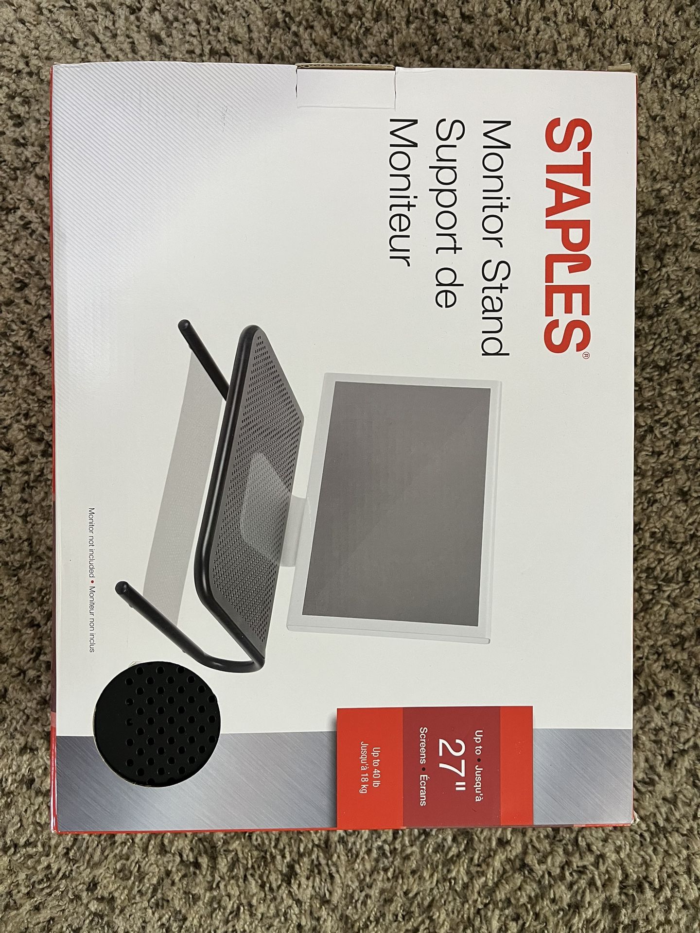 Staples Monitor Stand