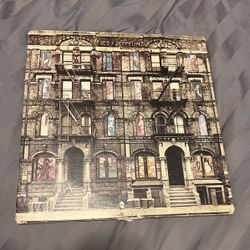 Led Zeppelin Physical Graffiti Vinyl Record LP SS 2 200 (Double Album ) Swan Song Records 1975