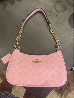 Pink Coach Terri bag