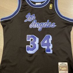(XL) Swingman Shaquille O'Neal Los Angeles Lakers 1996-97 Jersey