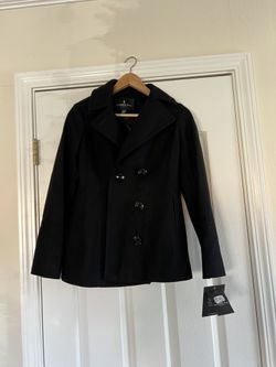 Beautiful Brand New London Fog  Ladies Pea Coat 