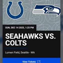 Seahawks Vs Colts