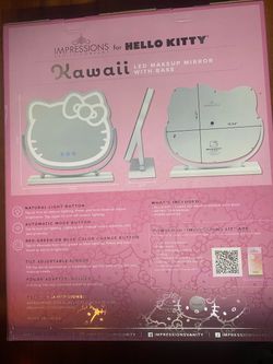 Impressions Vanity Hello Kitty Kawaii LED Makeup Mirror
