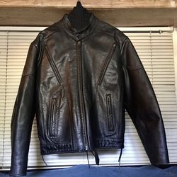 Last Chance! - Excellent Like New Condition!  Nice Leather Motorcycle Jackets - Size 40 & 44