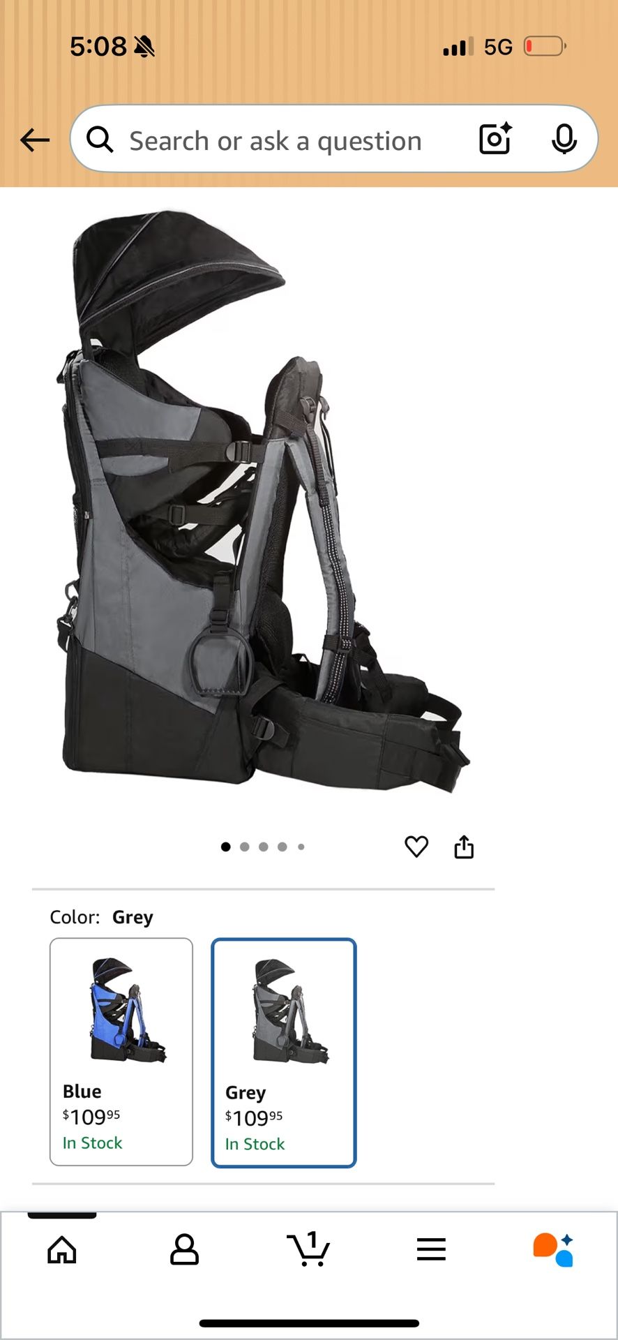 Baby Hiking Carrier