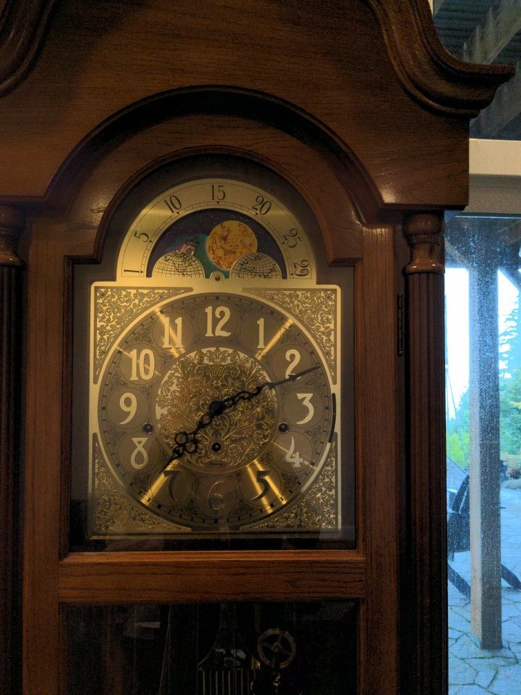 Original Ridgeway Grandfather Clock
