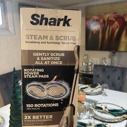 Shark Steam Mop and Mop, All-in-One Hard Floor Cleaner with Scrubbing and Disinfection, LED Headlights, 4 Soft Mopping Pads with Dirt Grip Included, X