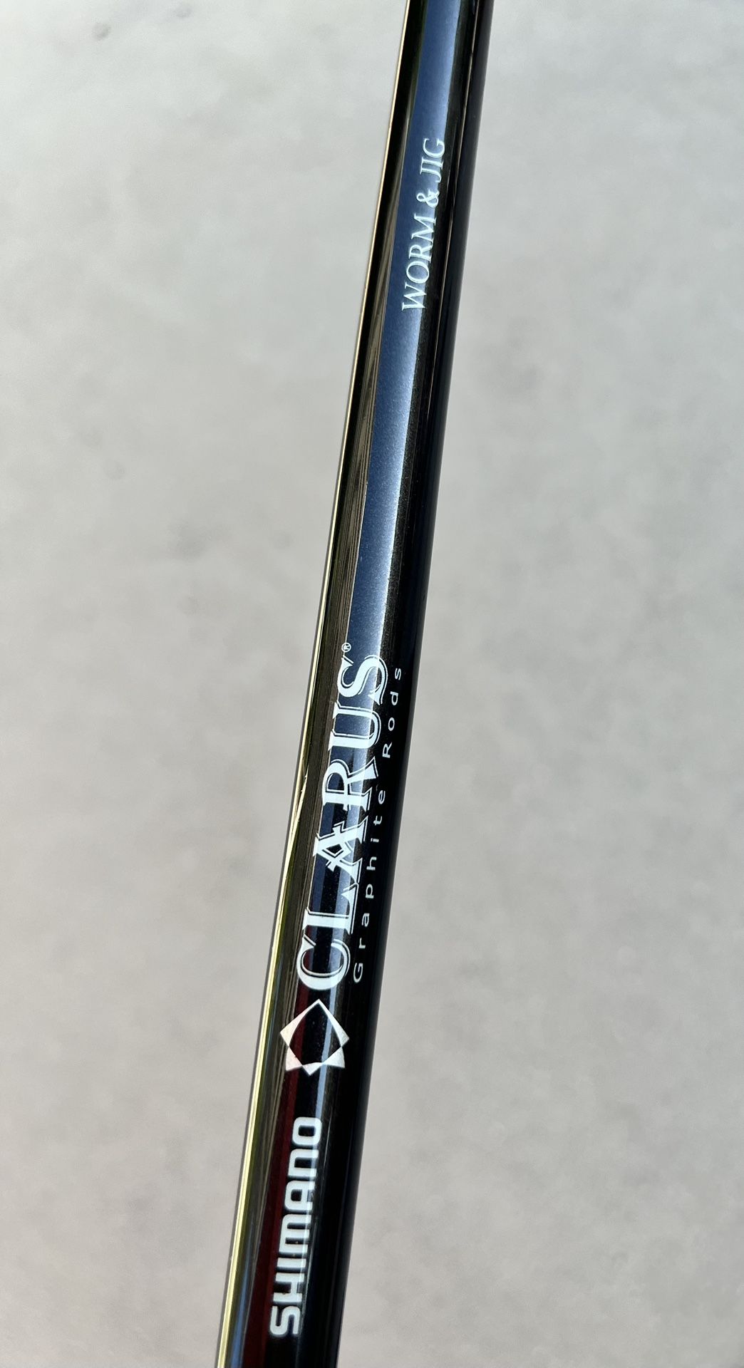 Shimano Clarus Worm & Jig Bass fishing Casting Rod, Clean