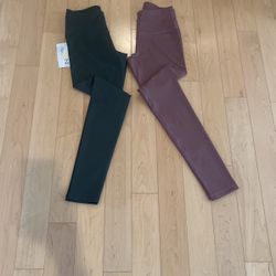 2 New Zella High waist Leggings Size Small
