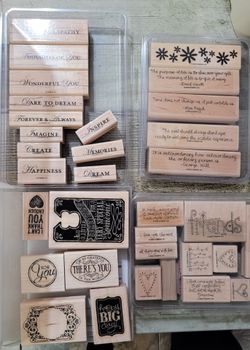 Stampin Up Stamp sets