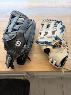 Softball gloves