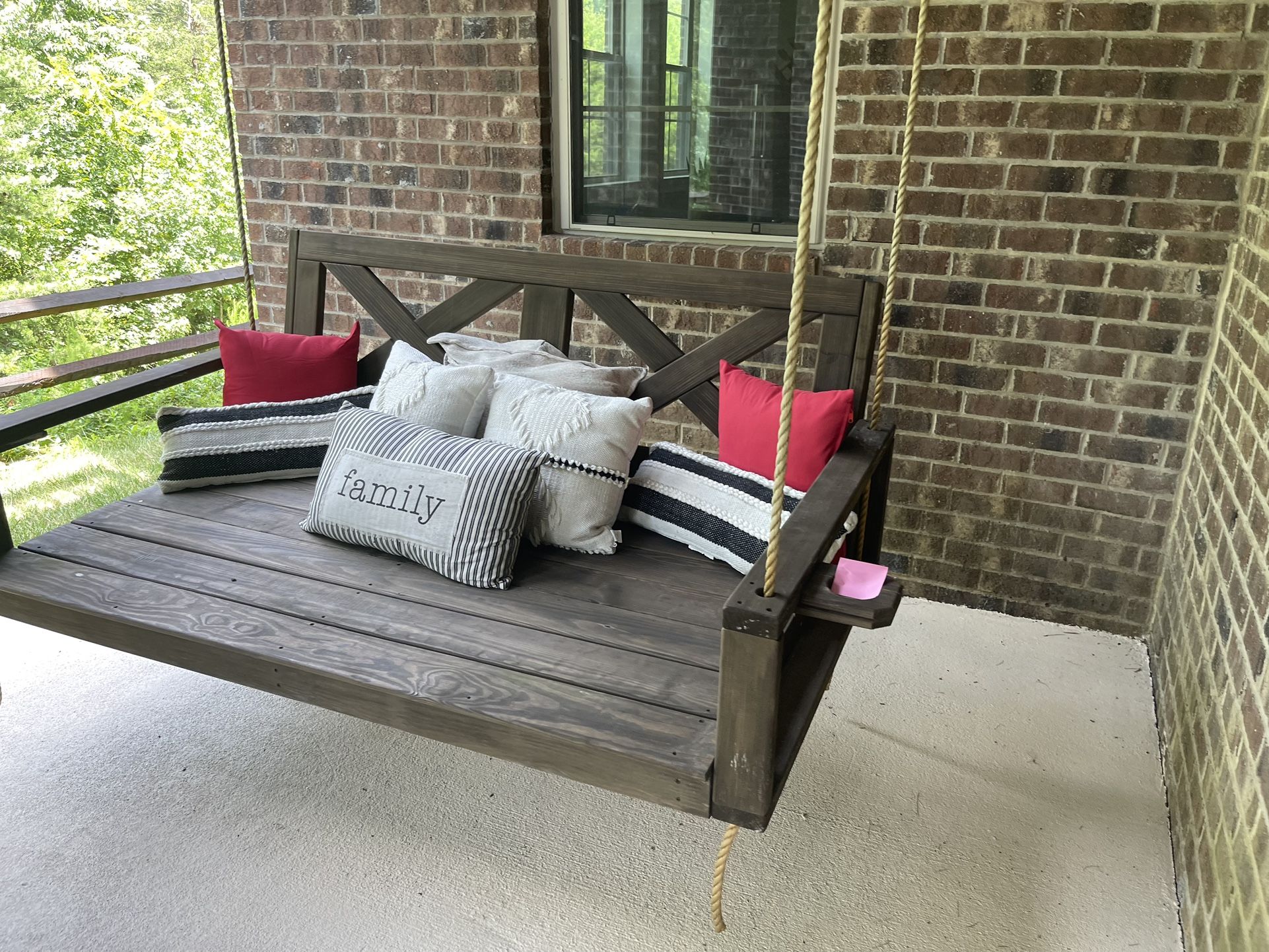 Beautiful Patio Or Porch Swing