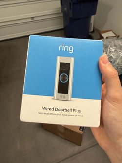 Ring Wired Doorbell Plus