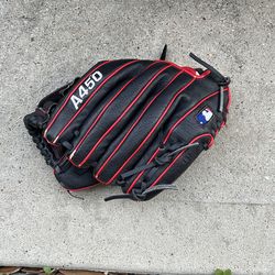 Used baseball glove