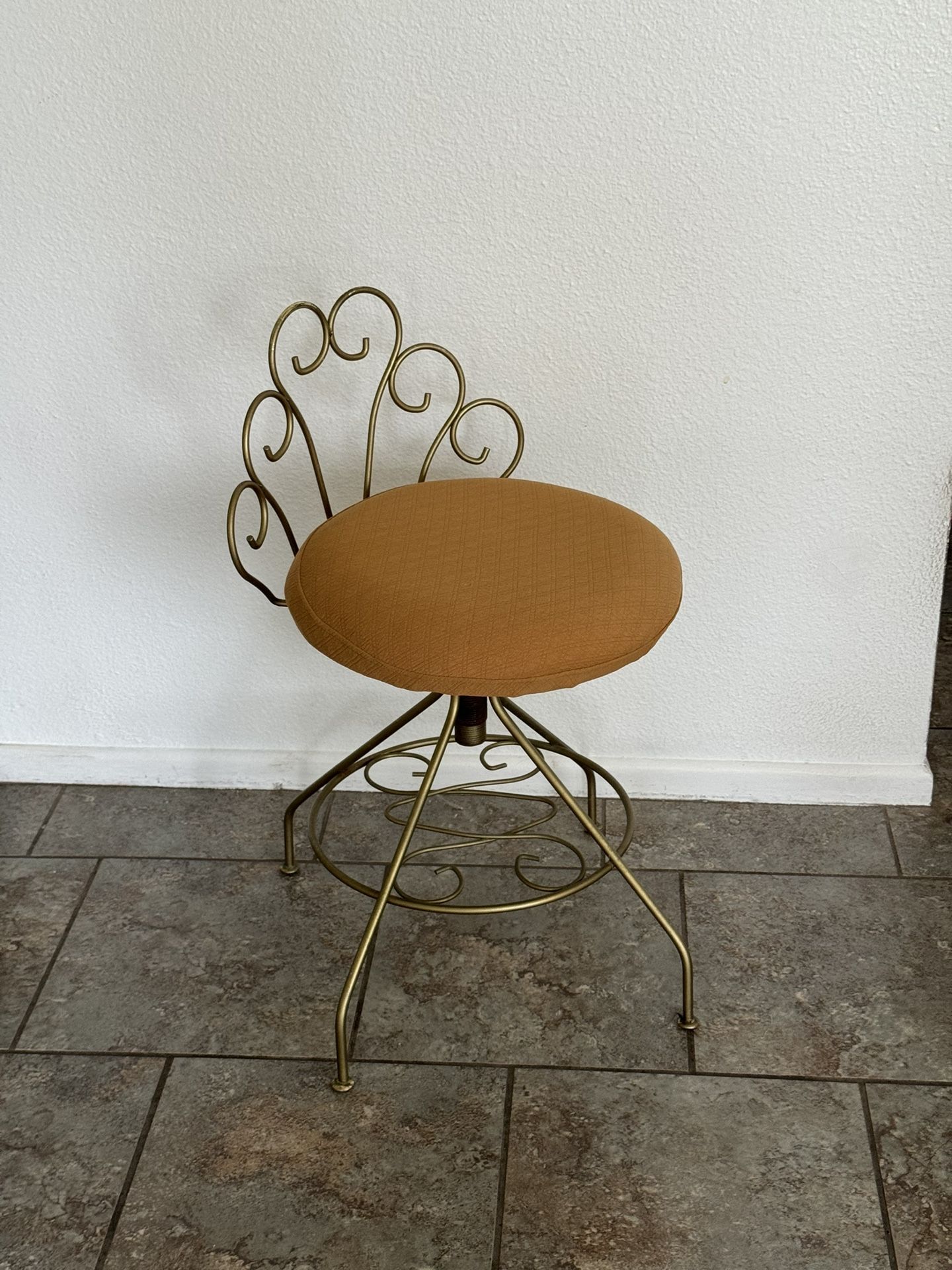 Vintage Vanity Stool