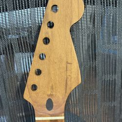 One Piece Roasted Maple Stratocaster Guitar Neck/ Tung Oil Finish /Warmoth Nut STRAT Fender Stratocaster