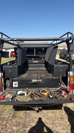 Truck Bed tool Boxes Setup
