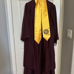ASU Gown 5’4 