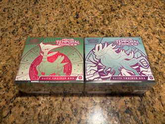 Pokemon Temporal Forces ETB Pair
