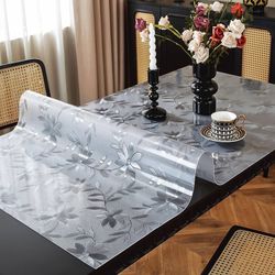 Floral Table Protector 42 x 60 Inch 