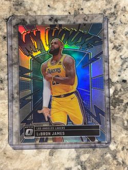 LEBRON JAMES 2024-25 Panini Donruss Optic MY HOUSE! #3 SILVER HOLO PRIZM