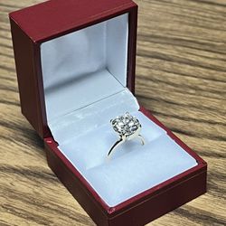 5ct Solitaire Engagement 14k Ring