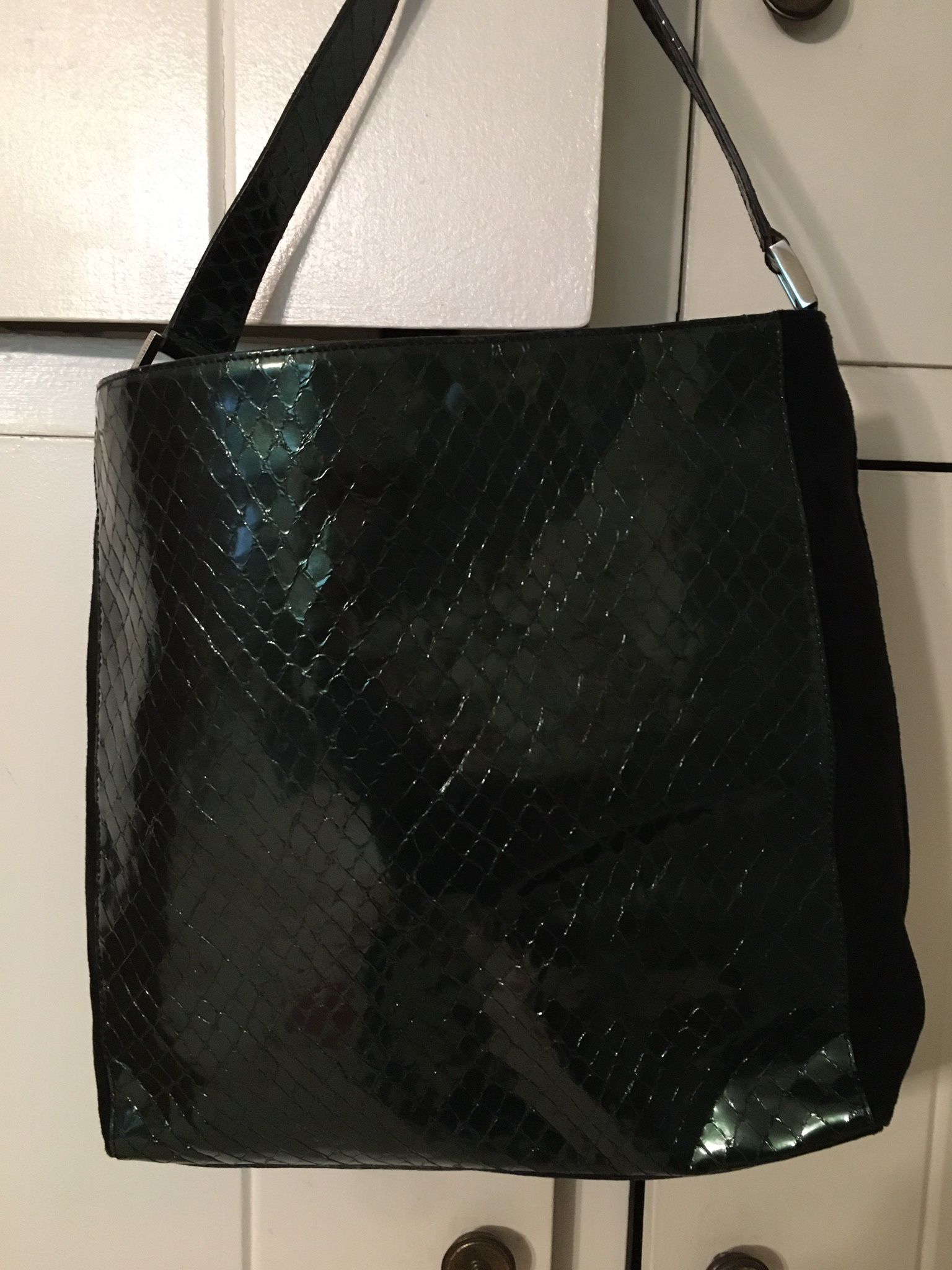 Braccialini Black Tote Purse New
