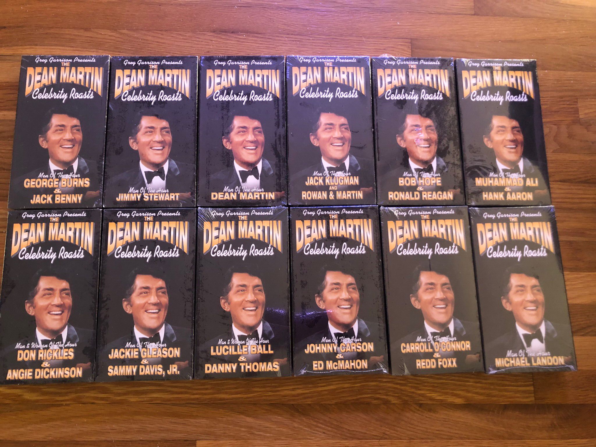 VHS Set - Dean Martin Celebrity Roasts VHS Tapes (lot of 12 )